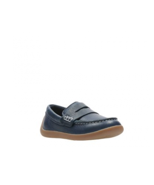 CLARKS - ARTIST STRIDE TODDLER NAVY LEATHER CLARKS - ARTIST STRIDE TODDLER NAVY LEATHER